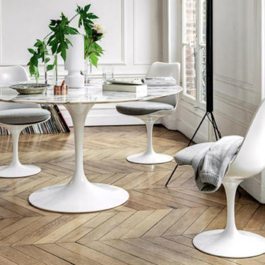 Chevron floor is back