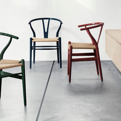 A limited edition of the Wishbone Chair.